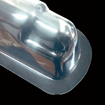 Sello transparente de PET de cara completa Sello térmico de ampolla para rociador de nariz Embalaje OEM robusto