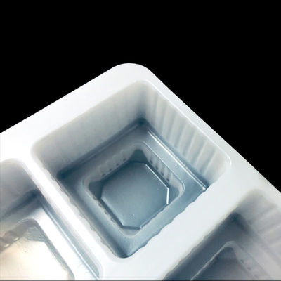 39000M2 Área de producción de la medida de ocho secciones de la bandeja de ampollas de PP para mini pastel Cupcake