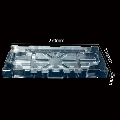 Embalaje en ampollas Envasador de plástico moldeado con PET transparente personalizado para piezas electrónicas