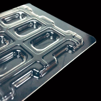 Envases con ampollas de PET transparentes, apilables y personalizados para el embalaje de componentes electrónicos