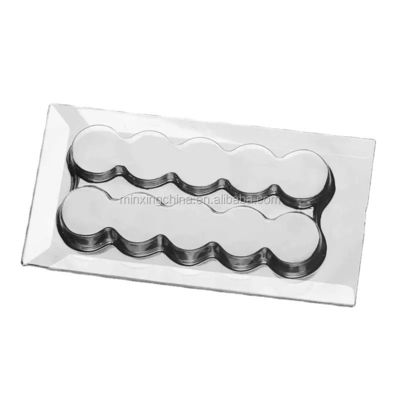 PET/PVC/PS/PP Embalaje en ampollas de cartón de papel deslizante triple plegable personalizado para monedas