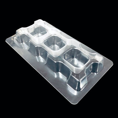 Blister de sello facial personalizado para componentes electrónicos envases de plástico PET clase 100