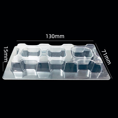 Blister de sello facial personalizado para componentes electrónicos envases de plástico PET clase 100