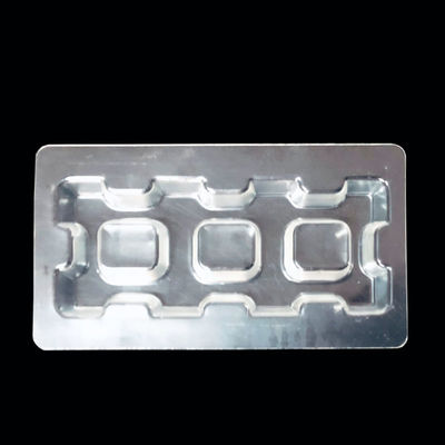 Blister de sello facial personalizado para componentes electrónicos envases de plástico PET clase 100