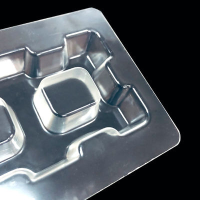 Blister de sello facial personalizado para componentes electrónicos envases de plástico PET clase 100