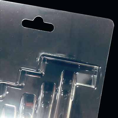 ISO9001 ISO14001 Embalaje en ampollas PET transparente con sellado para artículos de cuidado personal