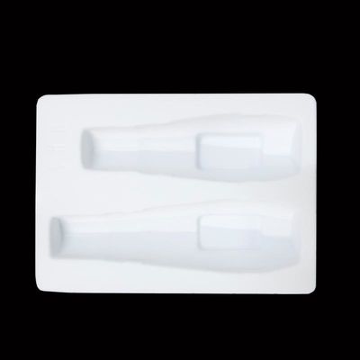 Caja de PVC blanco a medida MOQ 10000 pcs para el embalaje personalizado del conjunto de cuidado de la piel