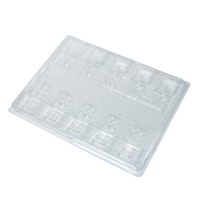 SH-0174 ODM Embalaje de plástico PET transparente robusto bandeja de ampollas con tapa 7 días laborables